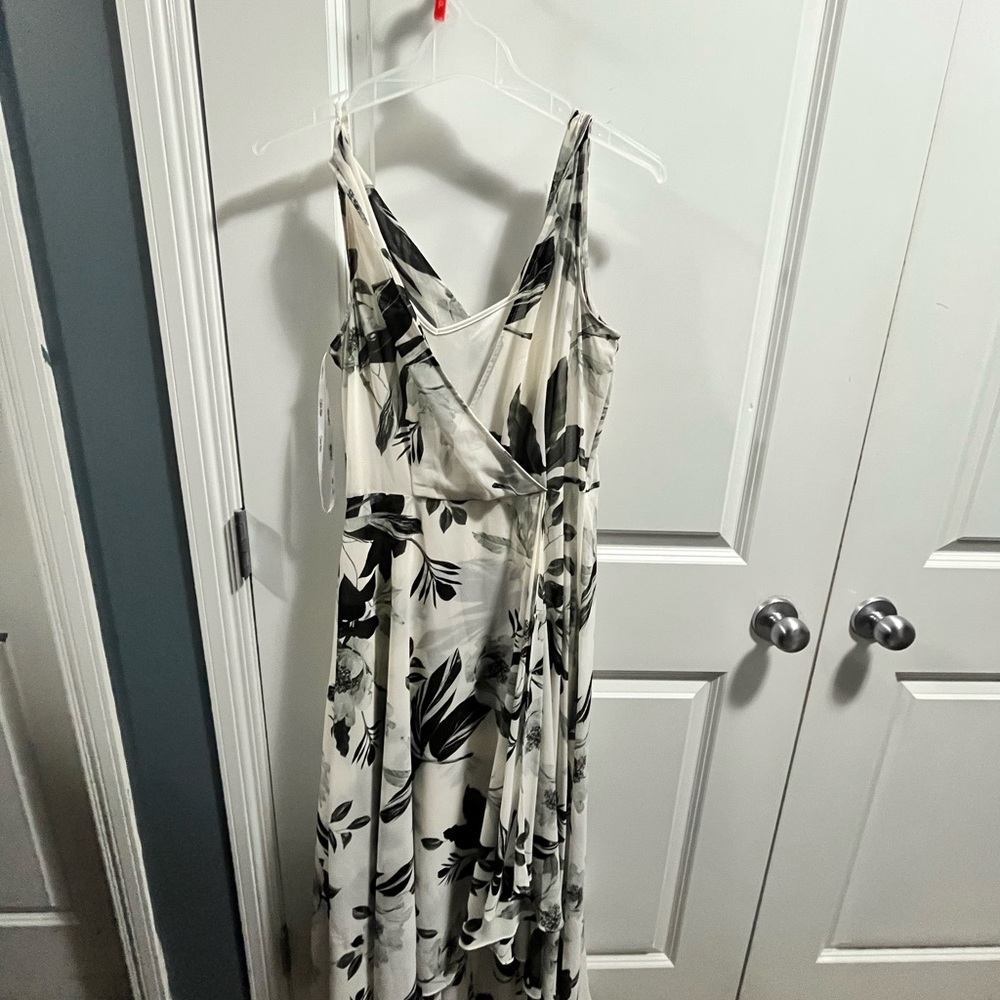 High low flowy dress